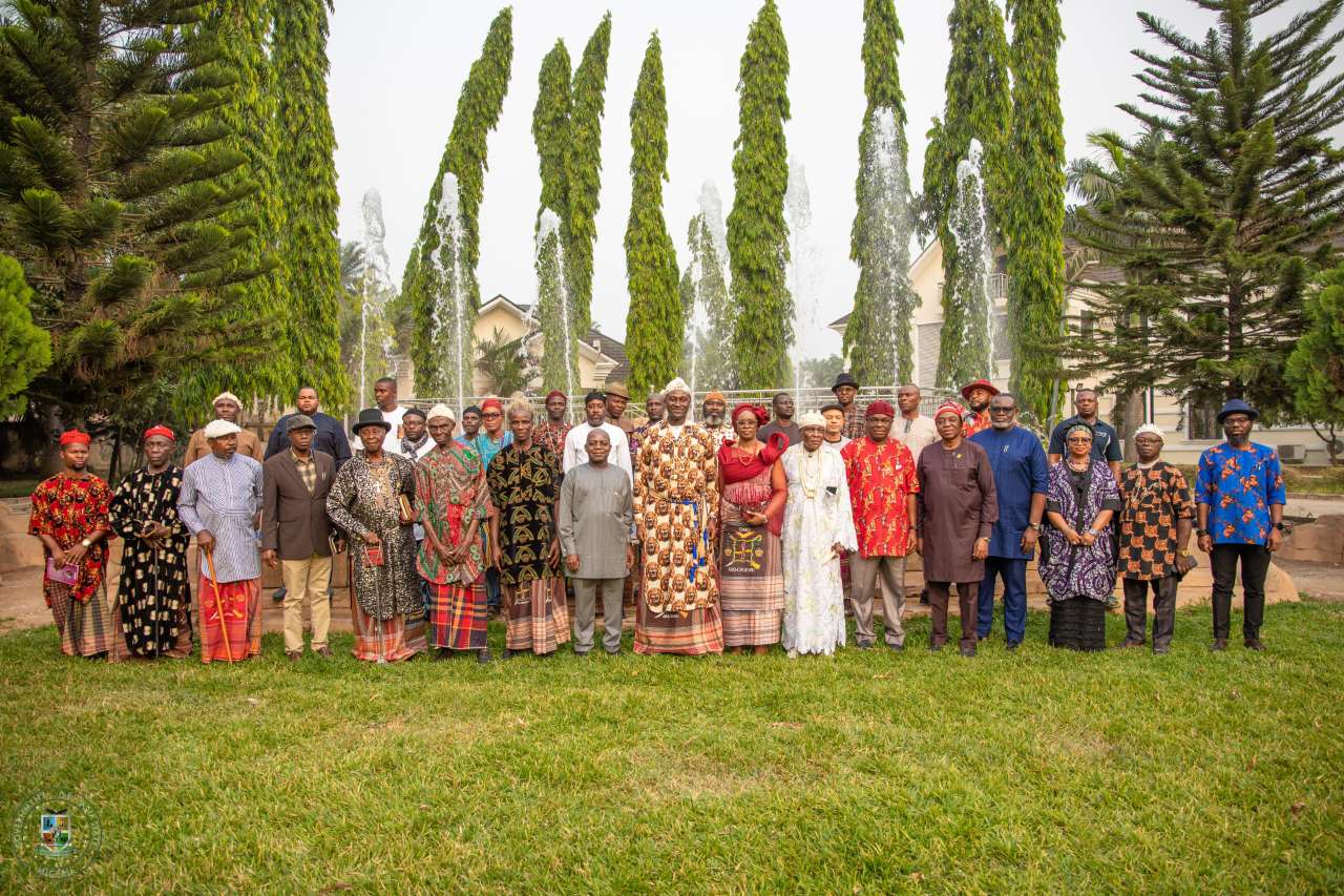 Be firm and courageous, unite your people, Gov Otti charges Eze Aro