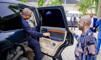 Peter Obi arrives Aba for commissioning of Geometric Power plant
