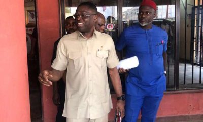 Edo 2024: Philip Shaibu arrives PDP headquarters, demands certificate of return