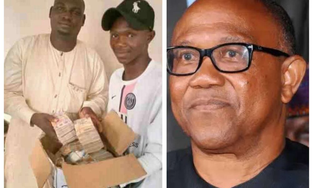 Peter Obi gives scholarship to Kano 'keke' rider who returned N15m