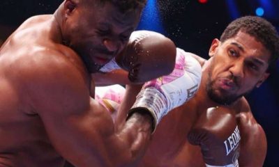 Anthony Joshua knocks out Francis Ngannou with devastating blow in round two