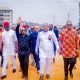Excitement as Gov Otti, ex-assembly speakers tour construction sites in Aba