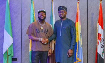 Davido pays visit to Interior Minister, Olubunmi Ojo