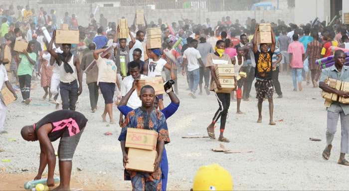 Hoodlums hijack protest in Kano, embark on looting spree