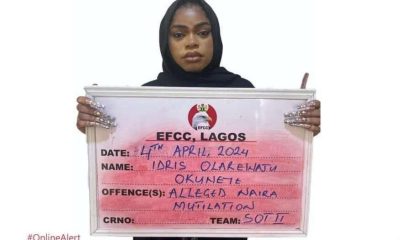 Bobrisky convicted for abusing naira