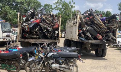 Lagos police impounds 85 motorcycles in Ojodu, Agege, Ogba, others