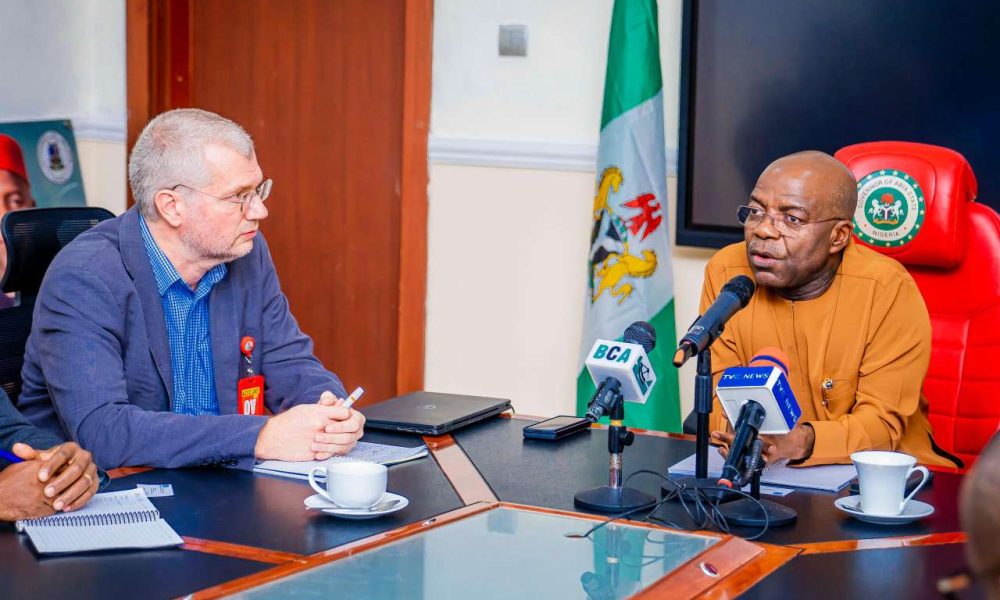 Gov Otti urges UN Habitat to speed up design of Aba Master plan