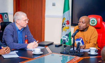 Gov Otti urges UN Habitat to speed up design of Aba Master plan