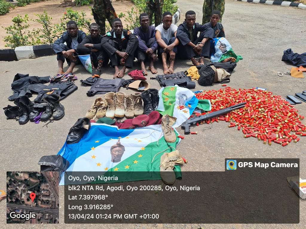 Army arrest Yoruba nation agitators who invaded Oyo govt house