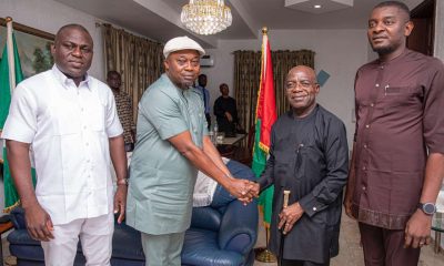 Two YPP house of assembly members defect to Labour Party, visit Gov Otti