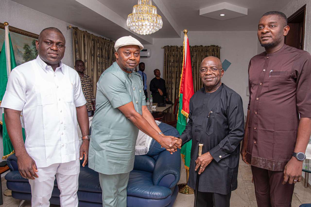 Two YPP house of assembly members defect to Labour Party, visit Gov Otti