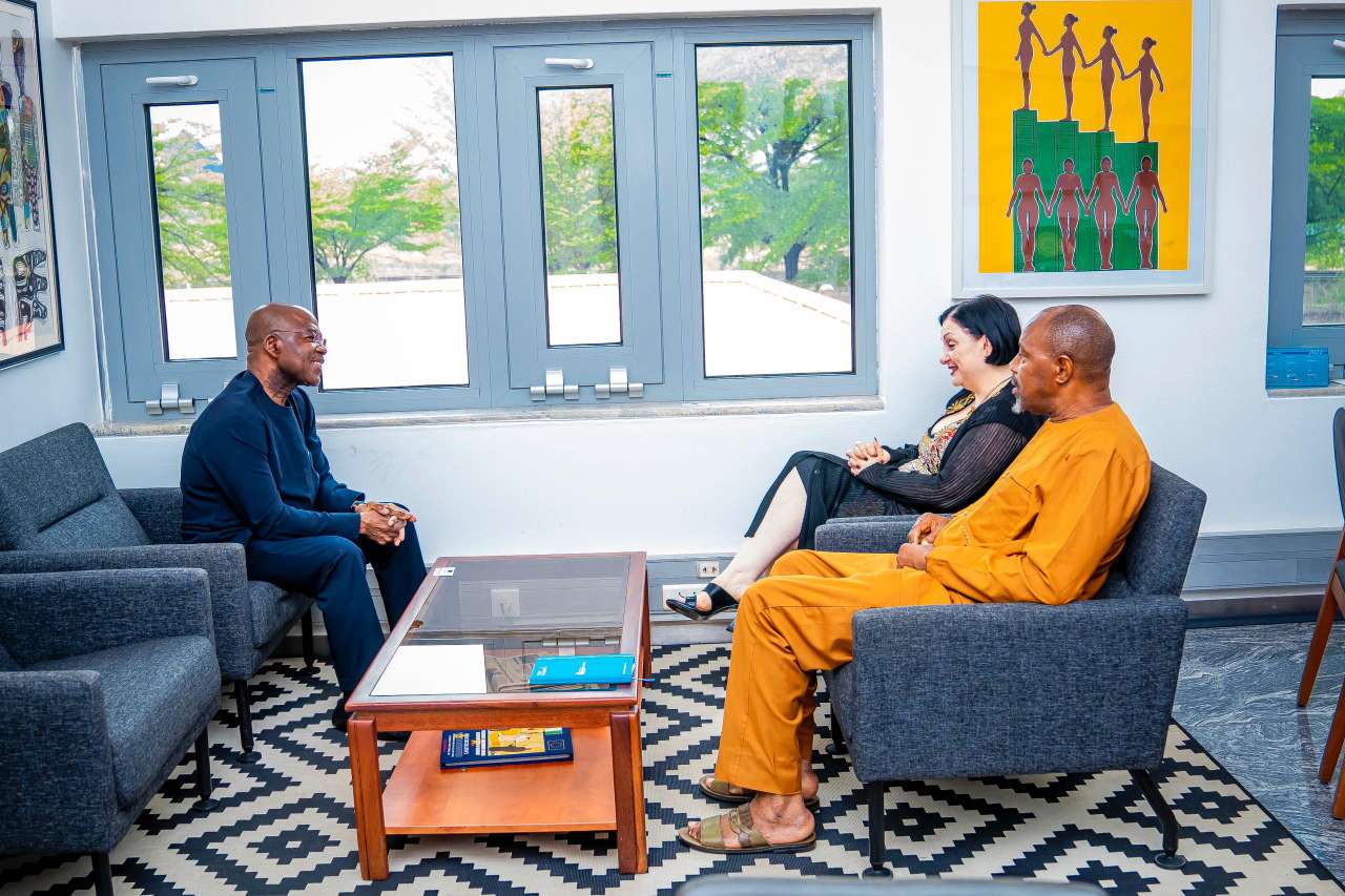 Gov Otti meets with EU ambassador to explore areas of mutual collaboration