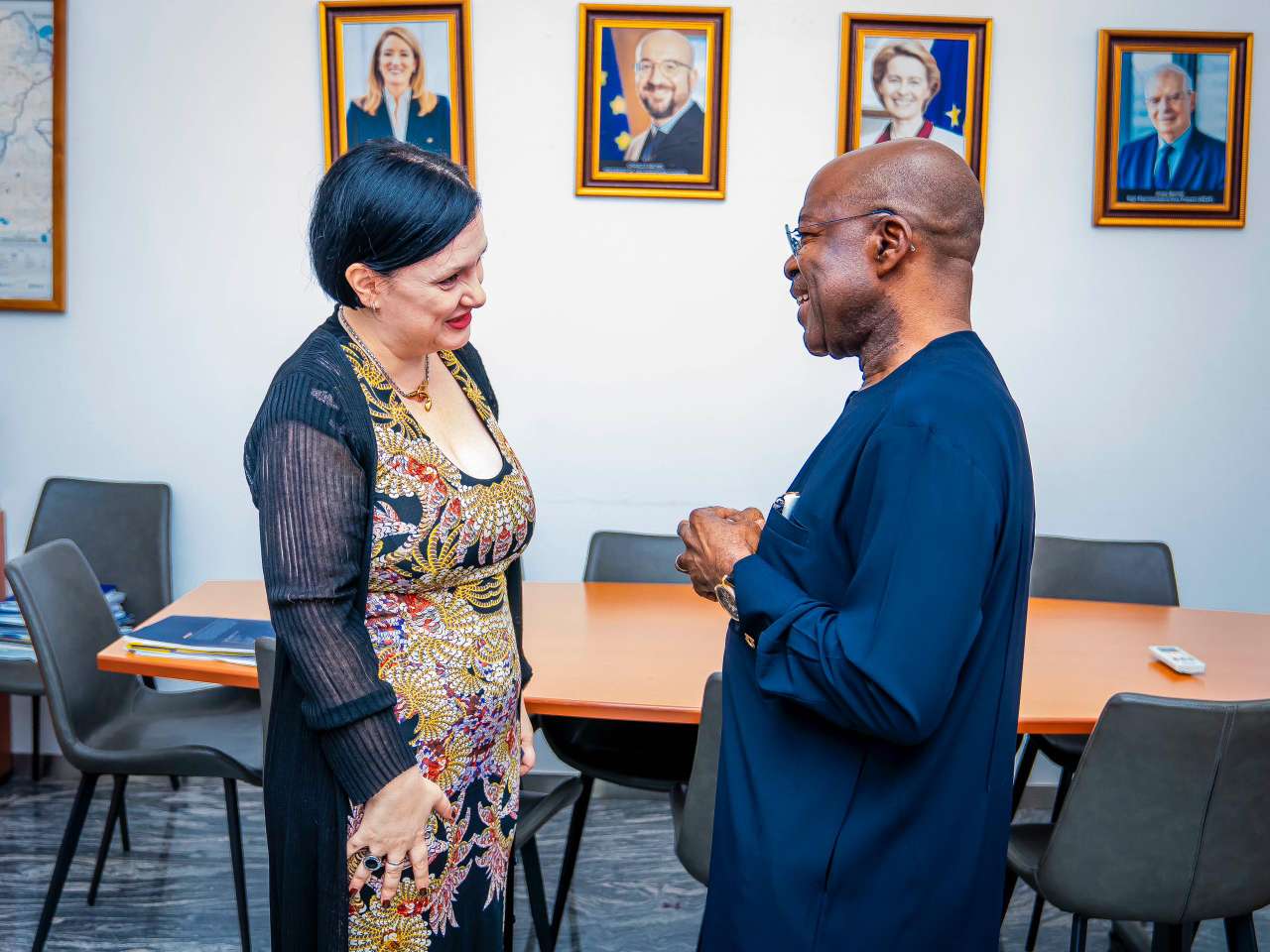 Gov Otti meets with EU ambassador to explore areas of mutual collaboration