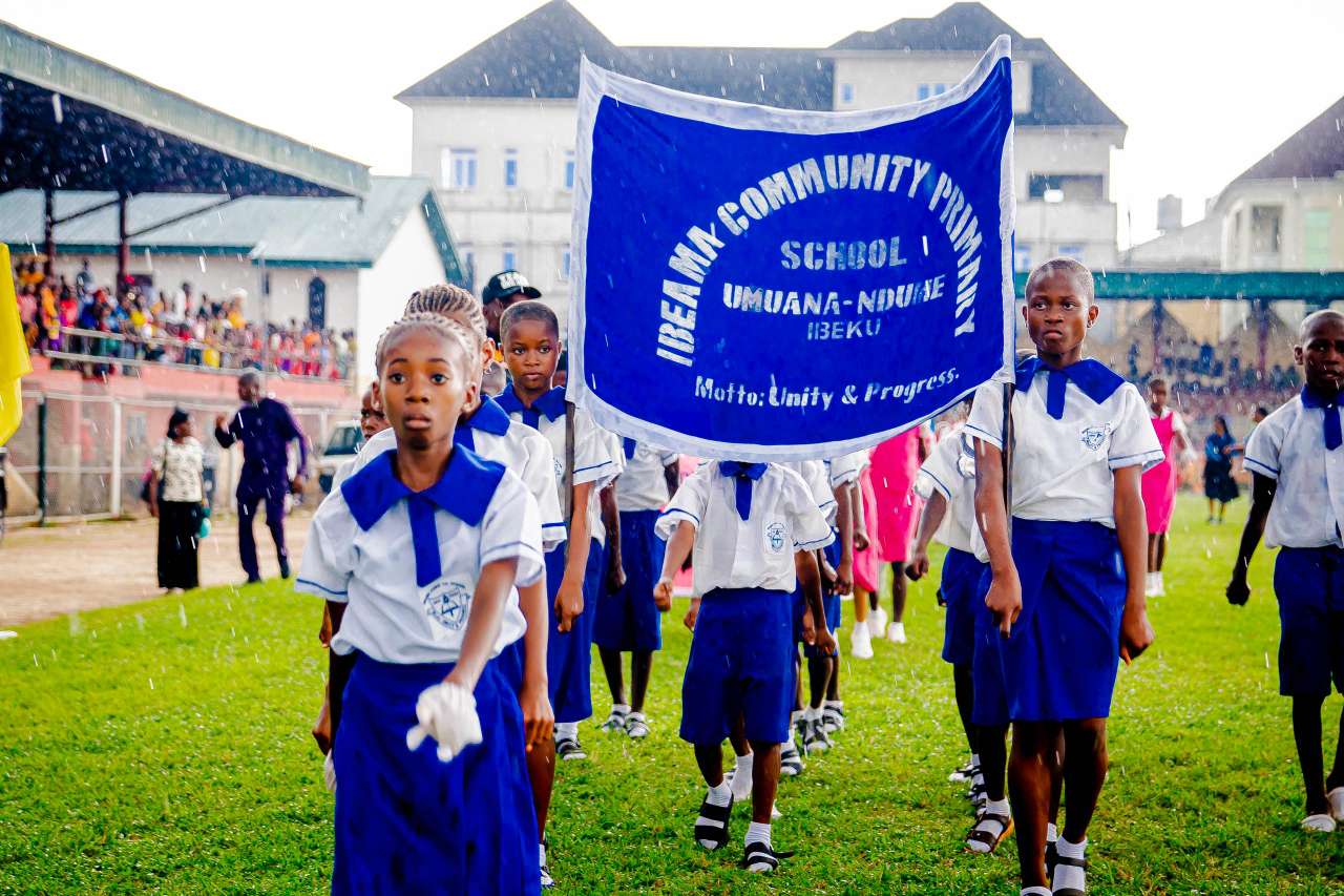 Gov Otti tenders apology to Abia children, warns against failure to enrol in school