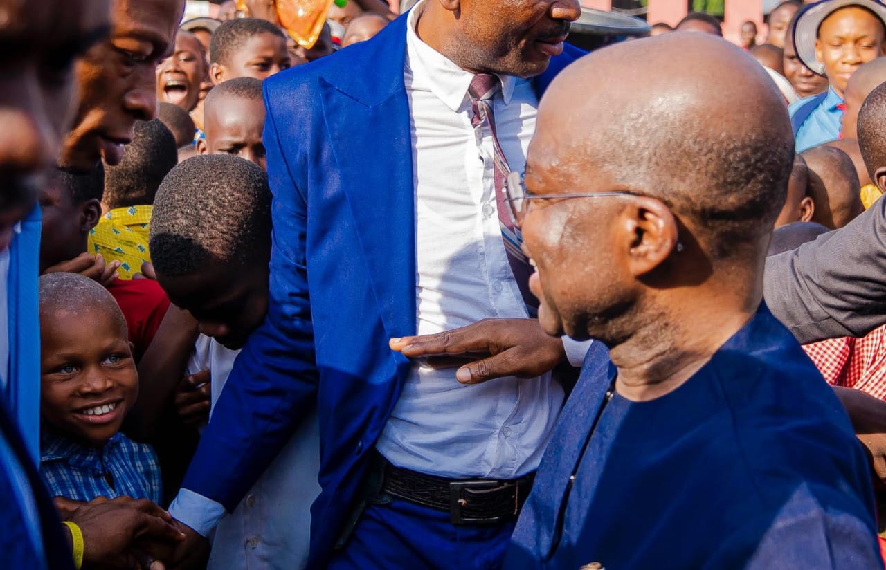 Gov Otti tenders apology to Abia children, warns against failure to enrol in school