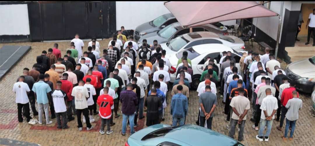 EFCC arrests 127 fraudsters at ‘yahoo party’ in Ondo, accused of dehumanising women