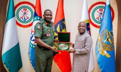 Gov Otti meets with defence chief, Gen. Chris Musa