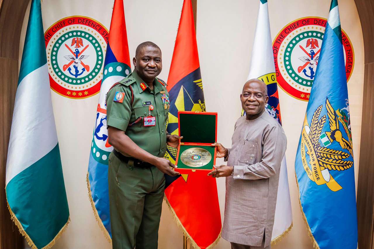 Gov Otti meets with defence chief, Gen. Chris Musa