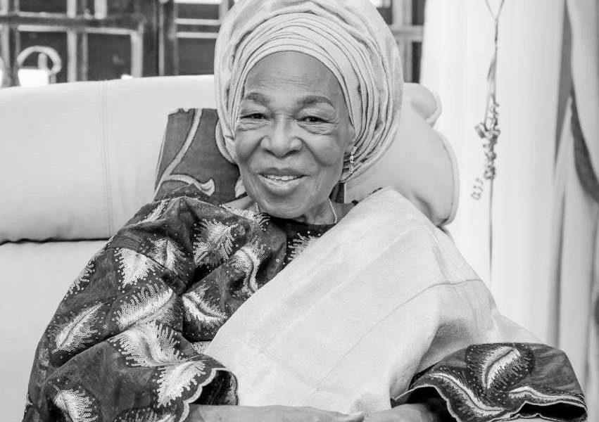 Bukola Saraki loses mother, Florence Morenike Saraki