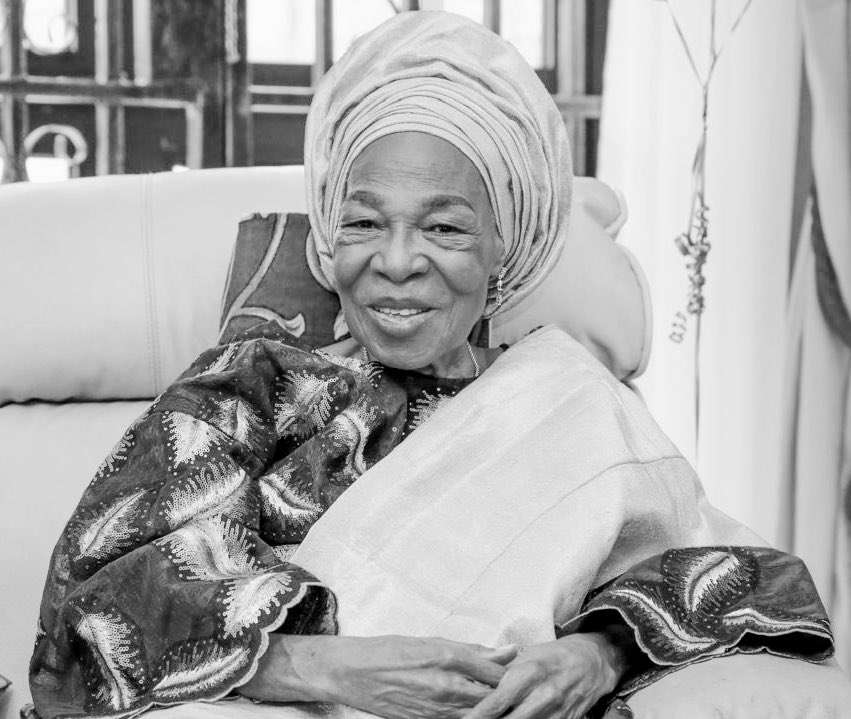 Bukola Saraki loses mother, Florence Morenike Saraki