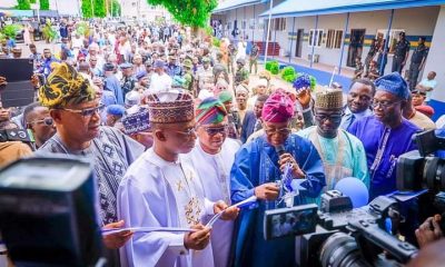 Oyetola commissions landmark projects at NIWA