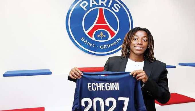 Excited Echegini vows to win trophies at PSG