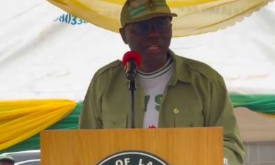 Sanwo-Olu gifts Lagos corps members N100,000 each