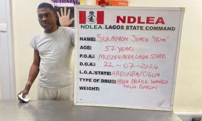 NDLEA nabs wanted drug baron in Lagos