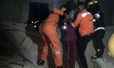 Three workers die as building collapses in Lagos