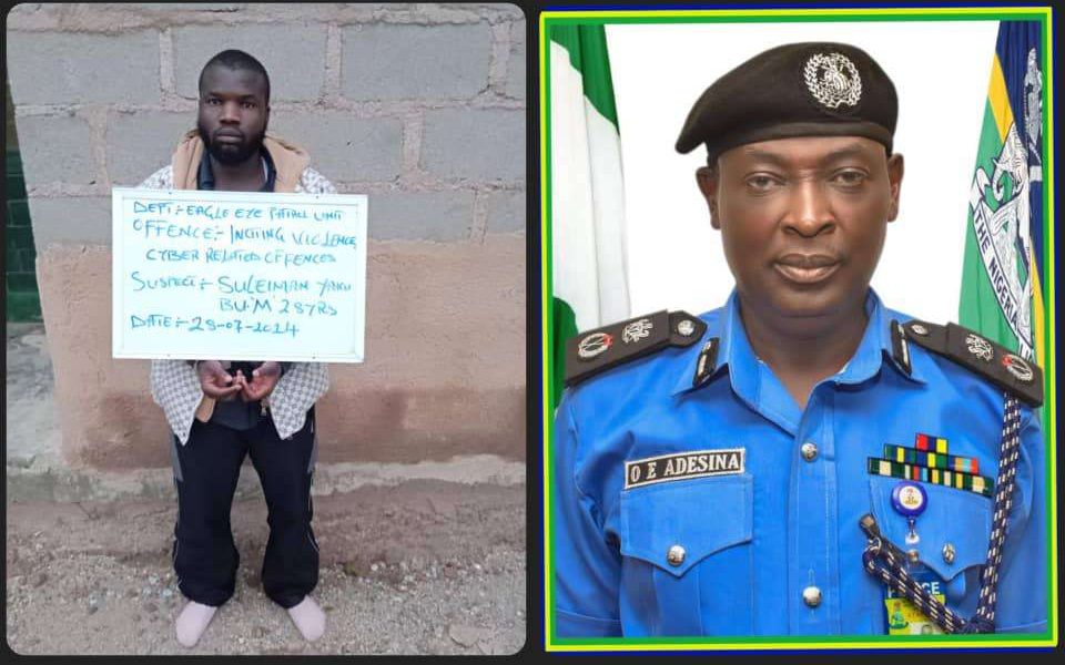 Police arrest Tik Toker for 'inciting violence' ahead of planned nationwide protest