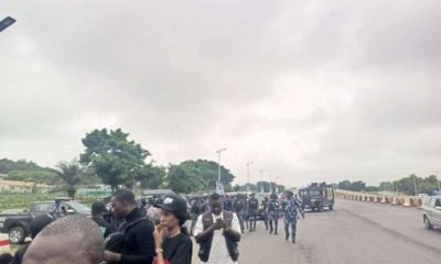 Protesters heckle minister at Eagles Square Abuja