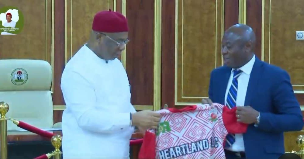 Amuneke unveiled as Heartland coach