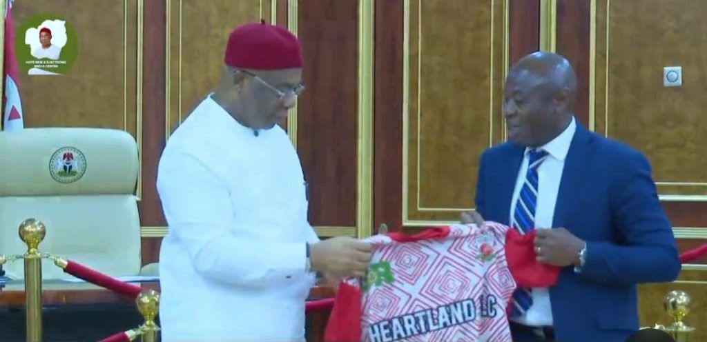 Amuneke unveiled as Heartland coach