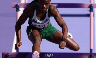 Tobi Amusan finishes 3rd in Olympic 100m semis