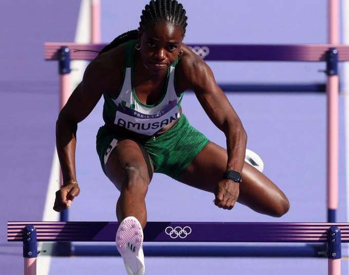 Tobi Amusan finishes 3rd in Olympic 100m semis