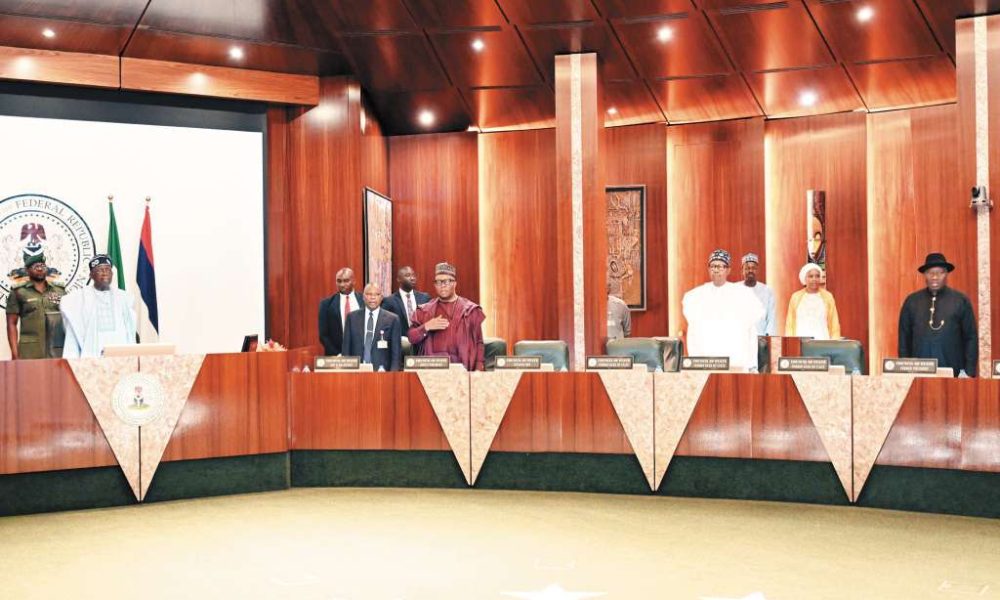 Buhari, Jonathan, Gowon, others back Tinubu, say hunger protest an attempted regime change