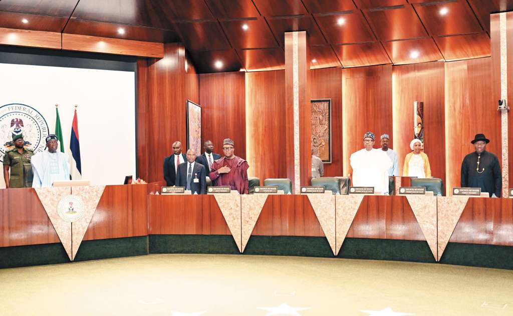 Buhari, Jonathan, Gowon, others back Tinubu, say hunger protest an attempted regime change