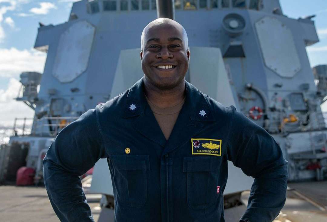 Nigerian, Kelechi Ndukwe promoted to captain in US navy