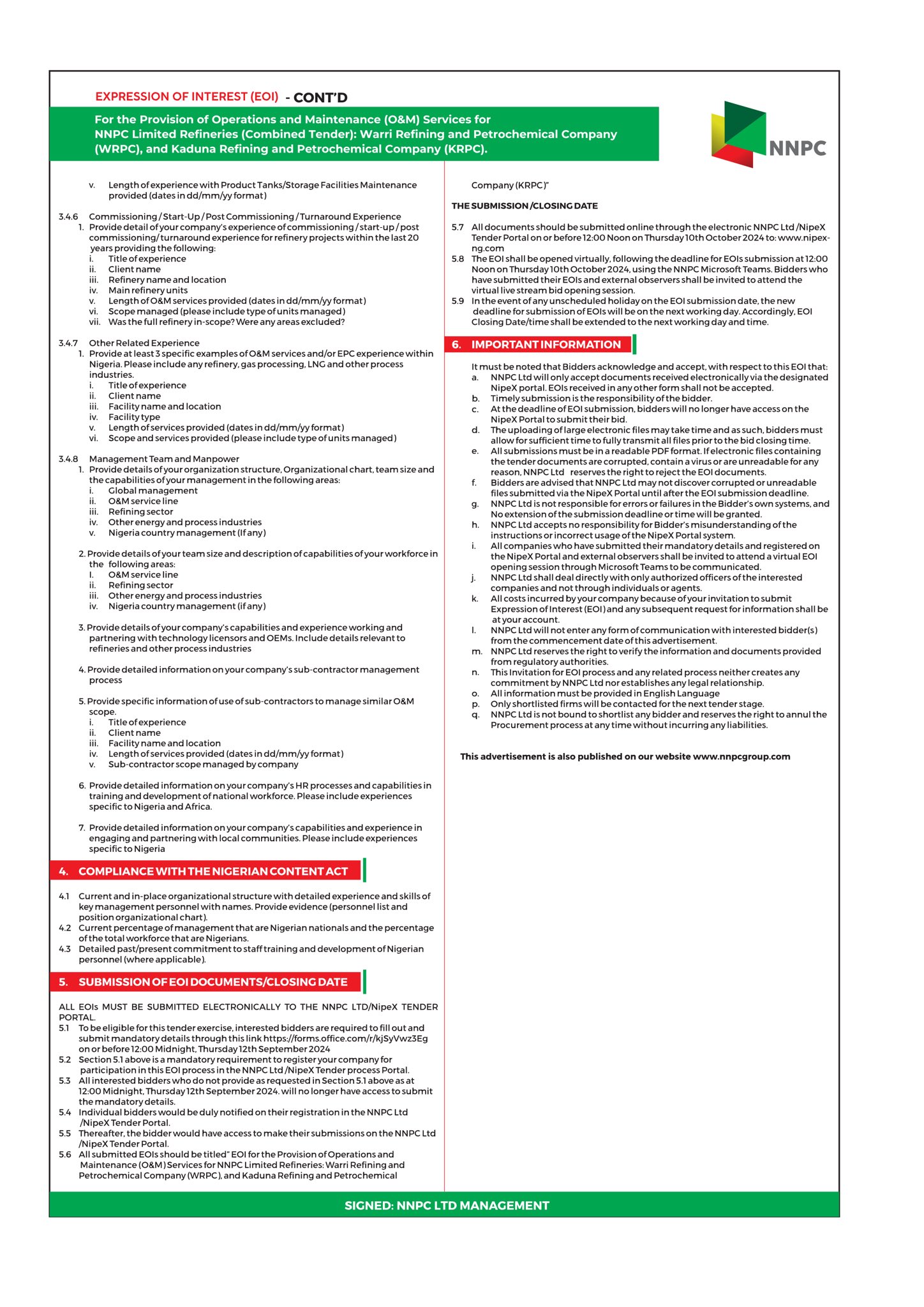 NNPC calls for private companies to operate Warri, Kaduna refineries