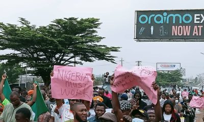 EndBadGovernance: Osun youths stage peaceful protest amid heavy security