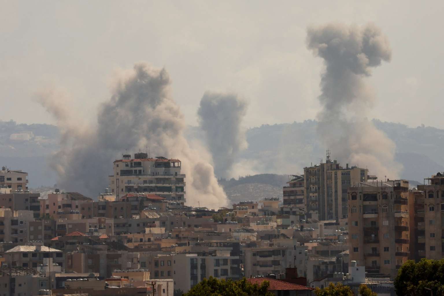 Death toll from Israel's air strikes on Hezbollah strongholds rises 492