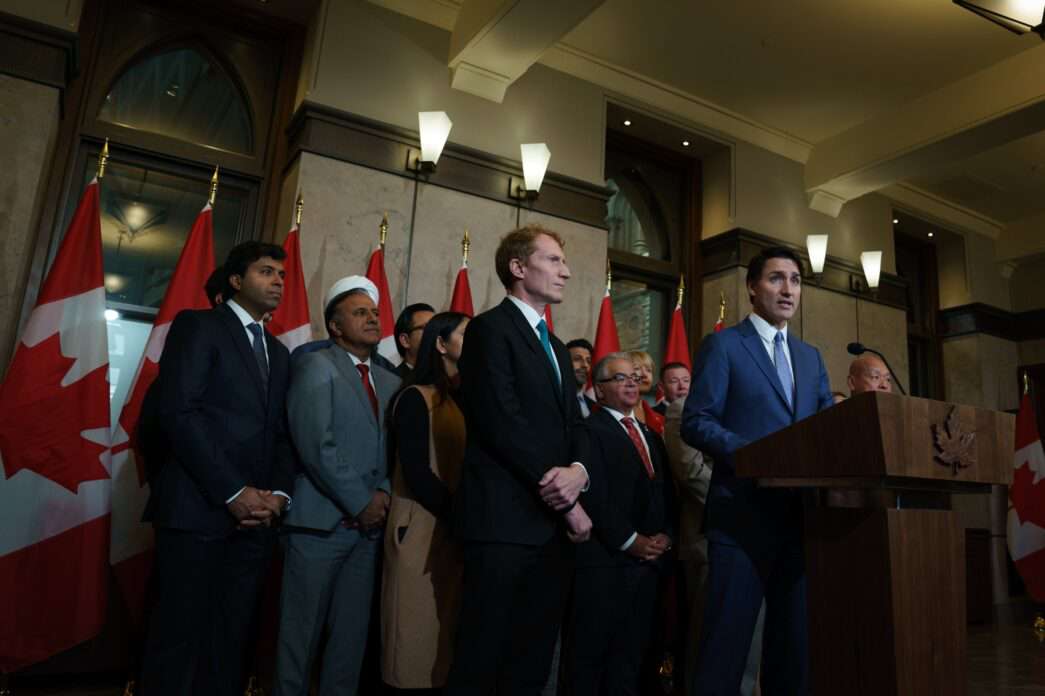 Canadian PM Trudeau imposes 25% tariffs on US goods