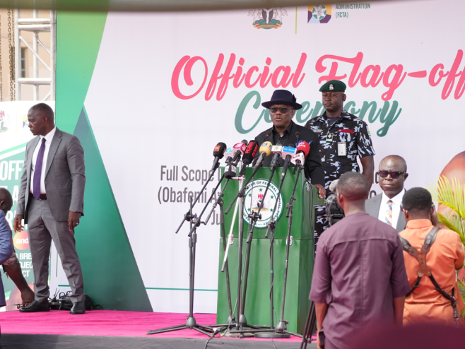 Wike flags off Arterial Road N5, Abuja, says Julius Berger is the best