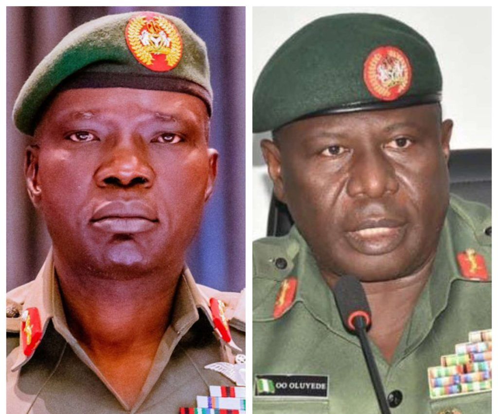 Concern about Lagbaja's health as Tinubu appoints Oluyede acting Chief of Army Staff 