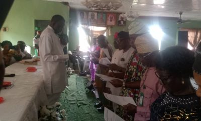 Osun Commissioner swears in contributory pension c'tee excos, harps on unity, accountability