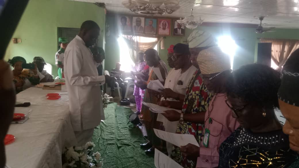 Osun Commissioner swears in contributory pension c'tee excos, harps on unity, accountability