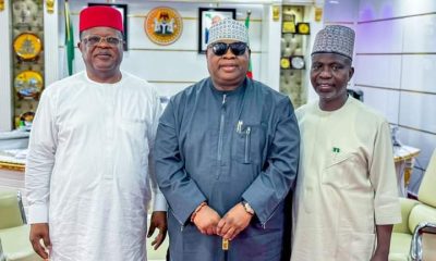 Gov Adeleke meets Umahi, seeks FG's intervention in federal roads in Osun