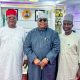 Gov Adeleke meets Umahi, seeks FG's intervention in federal roads in Osun
