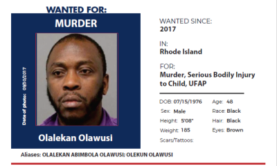 US govt places $25k bounty on Nigerian wanted for murder of minor