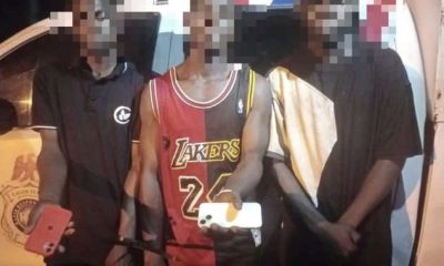 Three nabbed for stealing phones from accident victims in Lagos